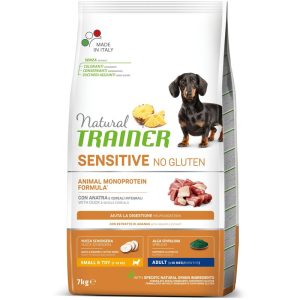 Trainer Natural Sensitive No Gluten sa pačetinom za odrasle pse malih rasa 7kg